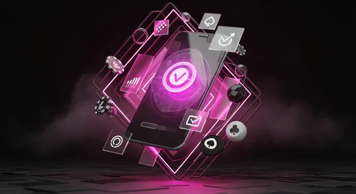 Android phone updating an APK with security checks and a verified download source